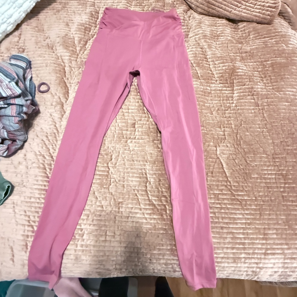 Ladies Pink Leggings